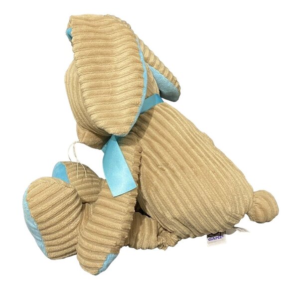 Ganz LOPPY Plush Bunny HE9817 Rabbit Easter Spring Ribbed Textured - Picture 6 of 7